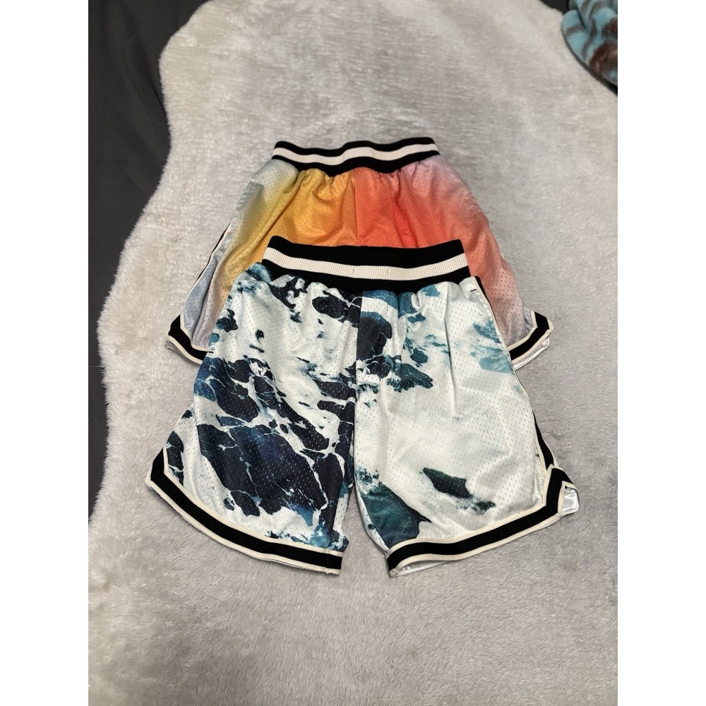 MNML‎ Men's XS Multicolor Athletic Gym Shorts Bundle 2 Lot